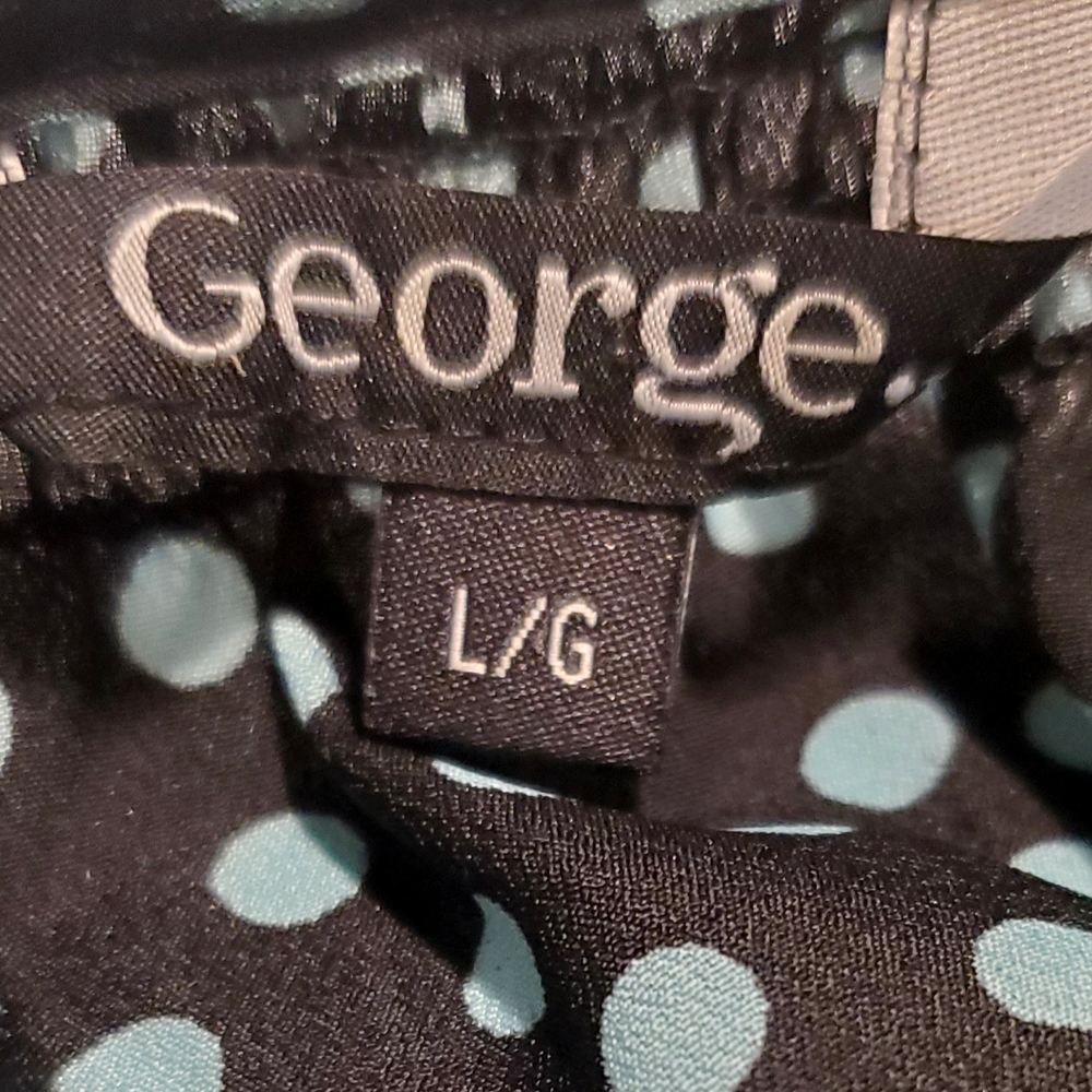 (4/$20) Polka Dot Blouse Long Sleeve - Picture 3 of 5